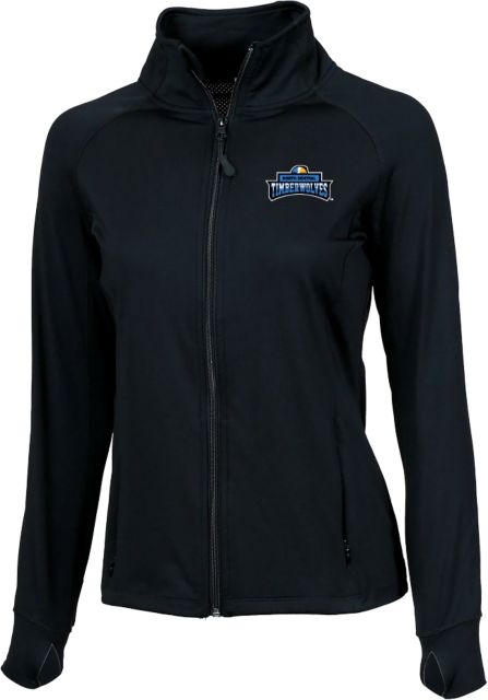 North Central Michigan Boxercraft Womens Studio Jacket North Central Timberwolves - ONLINE ONLY
