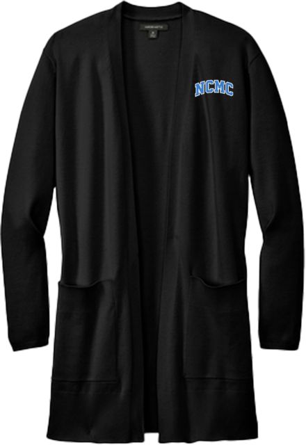 North Central Michigan Mercer + Mettle Womens Open Front Cardigan Sweater Arched NCMC - ONLINE ONLY