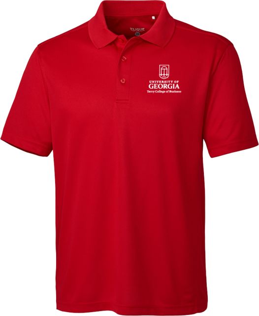 Georgia C&B Clique Ice Pique Polo UGA - Terry College of Business - ONLINE ONLY
