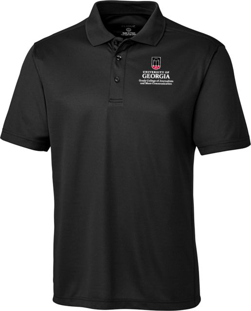 Georgia C&B Clique Ice Pique Polo UGA - Grady College of Journalism and Mass Communication - ONLINE ONLY