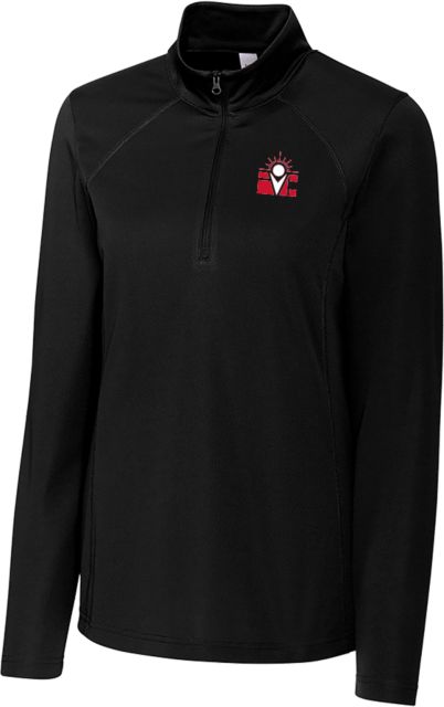 Imperial Valley C&B Womens Clique Ice Pique Half Zip IVC Logo - ONLINE ONLY