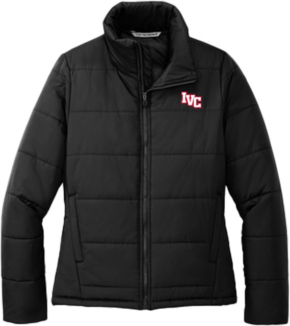 Imperial Valley Womens Puffer Jacket IVC Diagonal Stacked - ONLINE ONLY