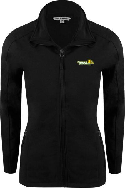 Felician Univ Ladies Softshell Jacket Felician University  Primary Mark EMB - ONLINE ONLY