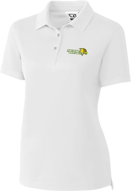 Felician Univ Ladies CandB Advantage Polo Felician University  Primary Mark EMB - ONLINE ONLY