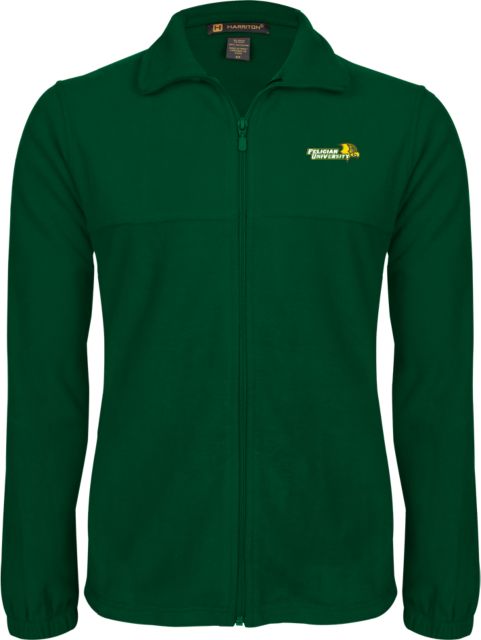 Felician Univ Fleece Full Zip Jacket Felician University  Primary Mark EMB - ONLINE ONLY