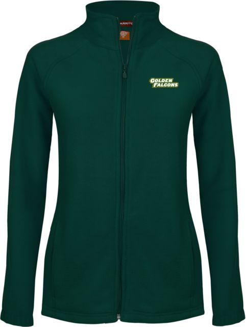 Felician Univ Ladies Fleece Full Zip Jacket Golden Falcons EMB - ONLINE ONLY