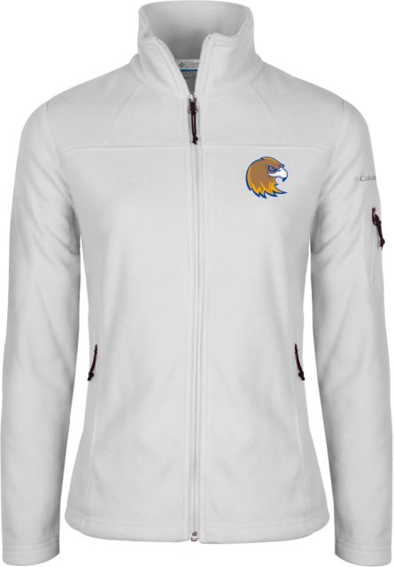 Northeastern Illinois Columbia Ladies Full Zip Fleece Jacket Mascot Head - ONLINE ONLY