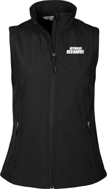 J. Sargeant Reynolds Womens Core Softshell Vest Reynolds Red Hawks - ONLINE ONLY
