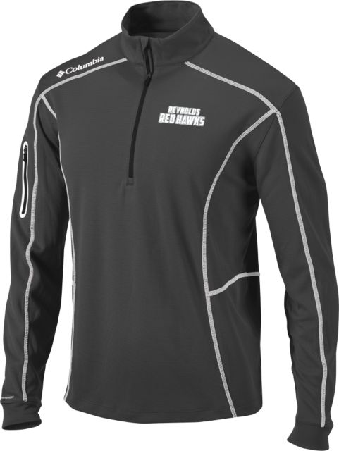 J. Sargeant Reynolds Columbia Omni Wick Shotgun 1/4 Zip Reynolds Red Hawks - ONLINE ONLY