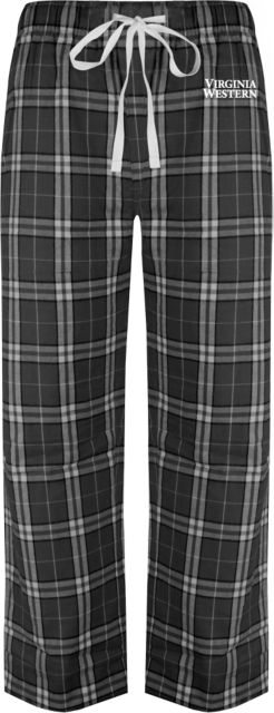 Virginia Western Flannel Pajama Pant Stacked EMB - ONLINE ONLY