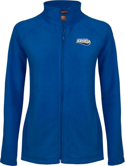 Virginia Western Ladies Fleece Full Zip Jacket Primary Mark EMB - ONLINE ONLY