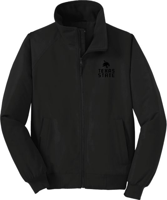 Texas State Charger Jacket Texas State Logo Stacked - ONLINE ONLY