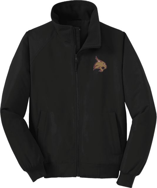 Texas State Charger Jacket Bobcat Logo - ONLINE ONLY