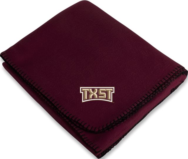 Texas State Arctic Fleece Blanket TXST Texas State - ONLINE ONLY