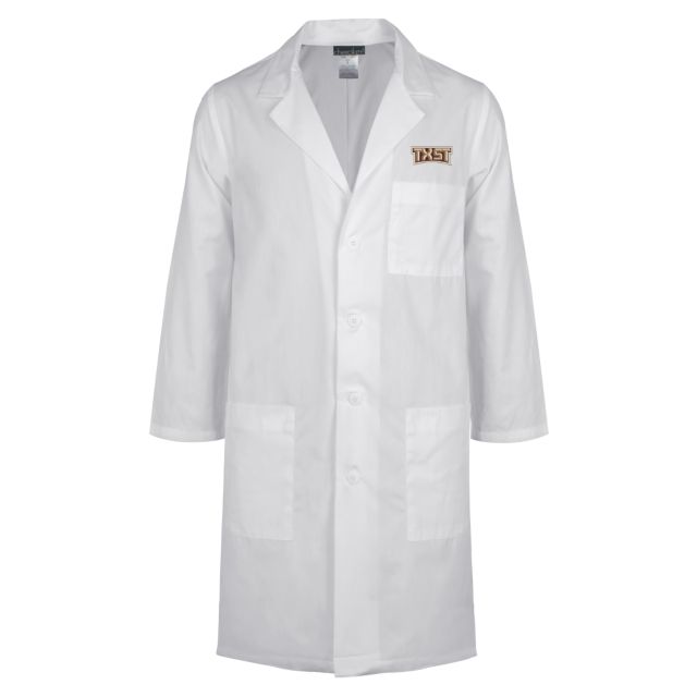 Texas State Mens Lab Coat TXST Texas State - ONLINE ONLY
