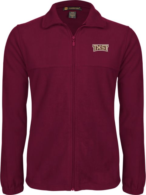 Texas State Fleece Full Zip Jacket TXST Texas State - ONLINE ONLY