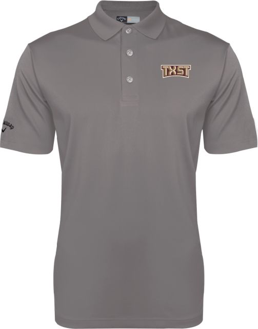 Texas State Callaway Opti Dri Chev Polo TXST Texas State - ONLINE ONLY