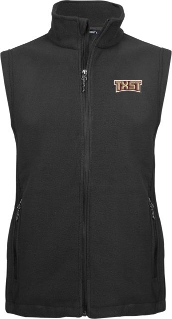 Texas State Fleece Full Zip Vest TXST Texas State - ONLINE ONLY