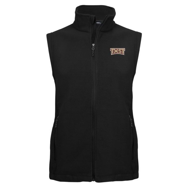 Texas State Fleece Full Zip Vest TXST Texas State - ONLINE ONLY