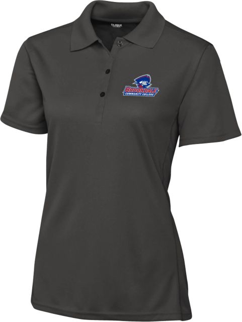 Brookdale C&B Womens Clique Ice Pique Polo Brookdale Athletic Mark - ONLINE ONLY