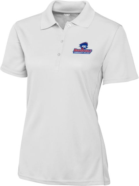 Brookdale C&B Womens Clique Ice Pique Polo Brookdale Athletic Mark - ONLINE ONLY