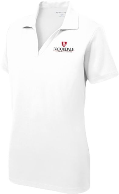 Brookdale Womens Dry Mesh Polo Brookdale Primary Mark - ONLINE ONLY