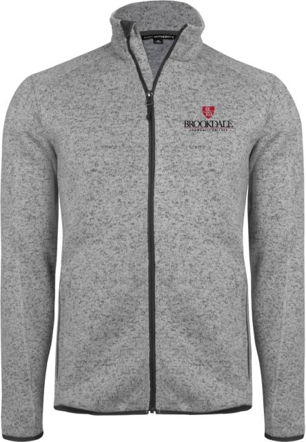 Brookdale Sweater Fleece Jacket Brookdale Primary Mark - ONLINE ONLY