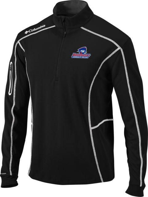 Brookdale Columbia Omni Wick Shotgun 1/4 Zip Brookdale Athletic Mark - ONLINE ONLY
