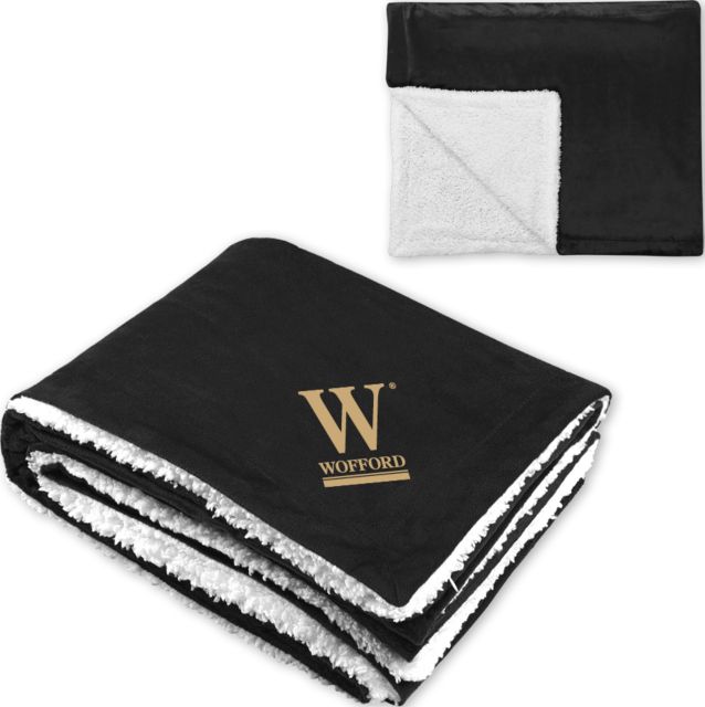 Wofford Super Soft Luxurious Sherpa Throw Blanket W Wofford - ONLINE ONLY