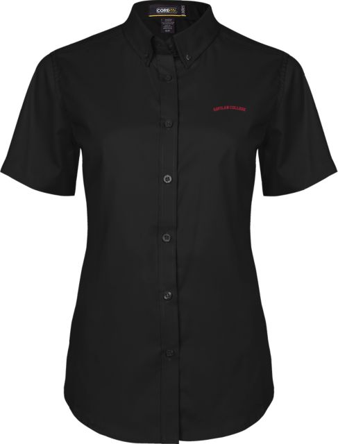 Gavilan Womens Twill Short Sleeve Button Up Gavilan College Arched - ONLINE ONLY