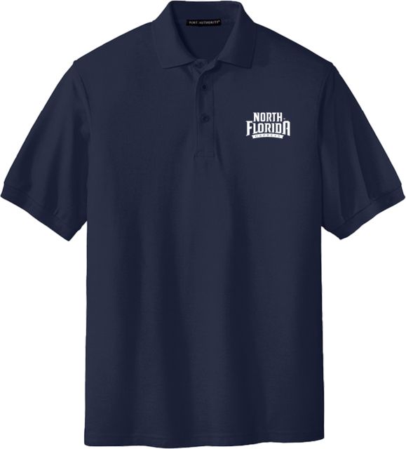 North Florida Extended Silk Touch Polo UNF Primary Mark - ONLINE ONLY