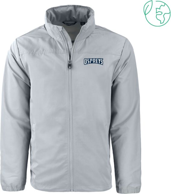 North Florida C&B Charter Eco Recycled Full Zip Jacket Ospreys Wordmark - ONLINE ONLY