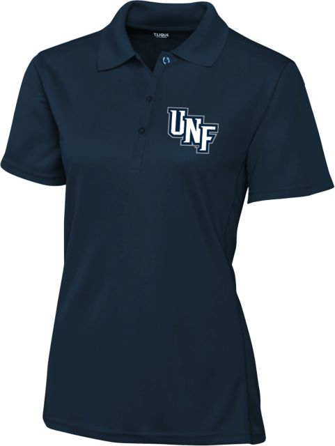 North Florida C&B Womens Clique Ice Pique Polo Diagonal UNF Monogram - ONLINE ONLY