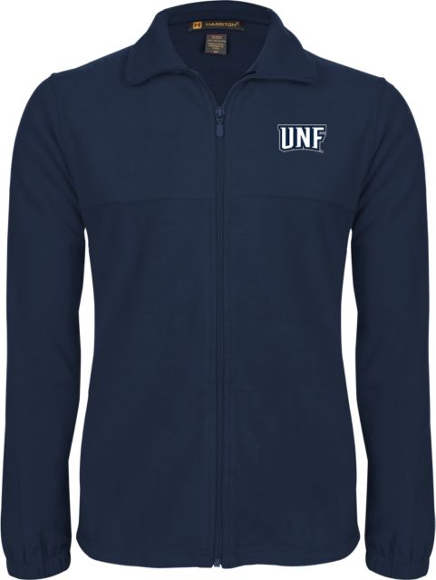North Florida Fleece Full Zip Jacket UNF Monogram | Follett on Demand | Navy | Small
