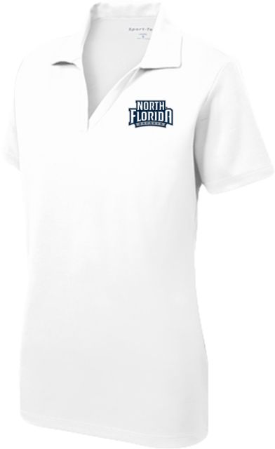 North Florida Womens Dry Mesh Polo UNF Primary Mark - ONLINE ONLY