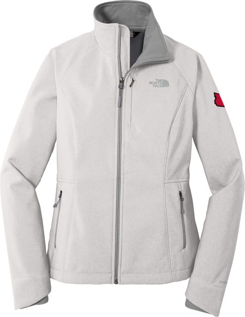 The North Face Ladies Apex Barrier Soft Shell Jacket. NF0A3LGU TNF Light Grey Heather L