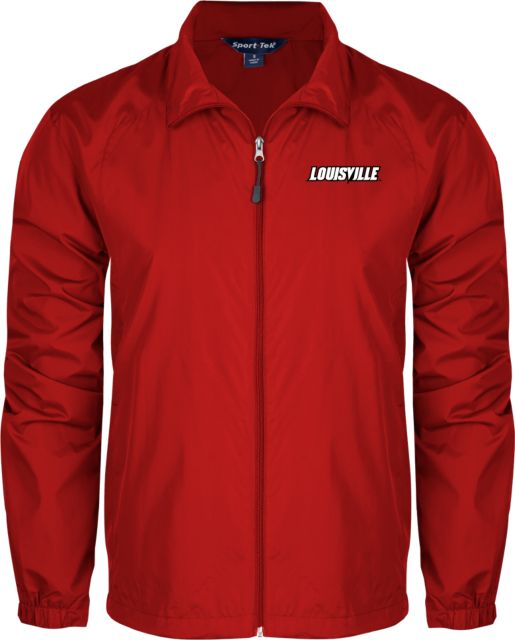 Louisville Full Zip Wind Jacket Louisville Wordmark - ONLINE ONLY