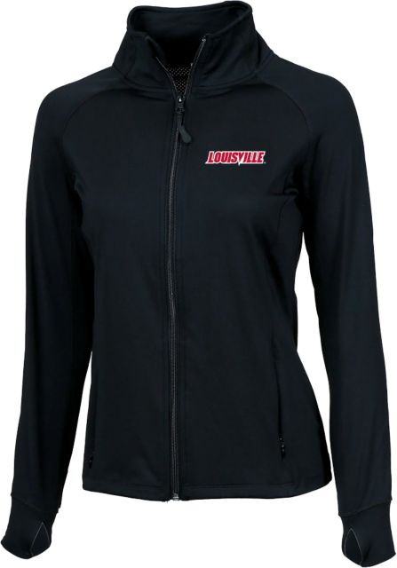 Louisville Boxercraft Womens Studio Jacket Louisville Wordmark - ONLINE ONLY