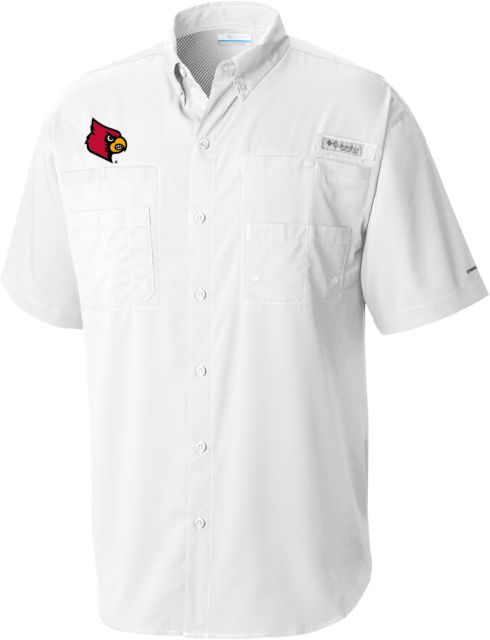 Louisville Columbia Tamiami Performance Short Sleeve Shirt Primary Mark - ONLINE ONLY