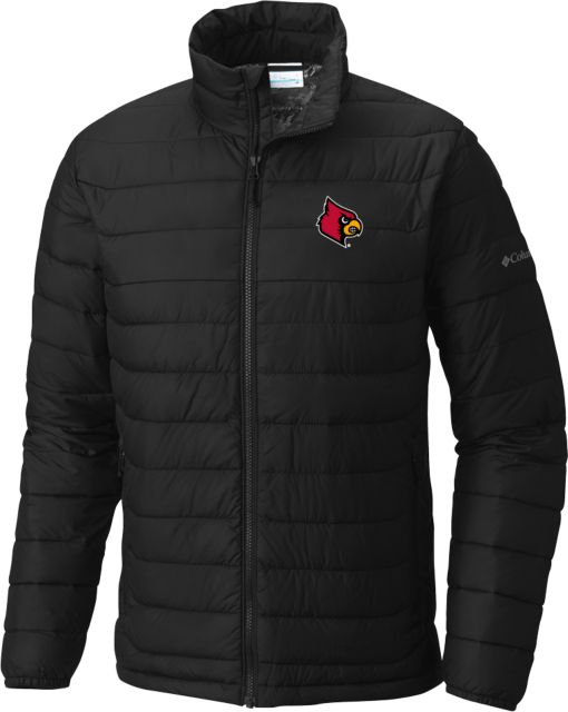 Louisville Columbia Powder Lite Jacket Primary Mark - ONLINE ONLY:  University of Louisville