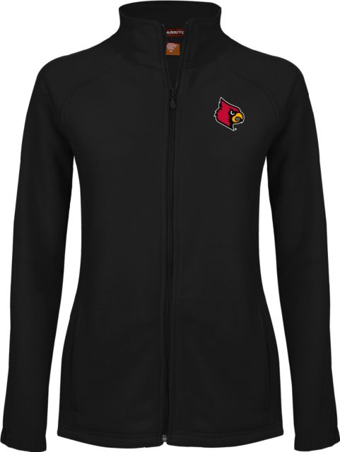 Louisville Columbia Full Zip Fleece Jacket Primary Mark - ONLINE ONLY:  University of Louisville