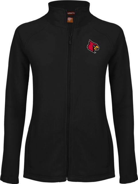 Louisville Womens Fleece Full Zip Jacket Primary Mark - ONLINE ONLY