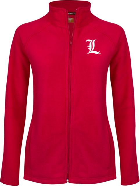 Louisville Womens Fleece Full Zip Jacket L Wordmark - ONLINE ONLY