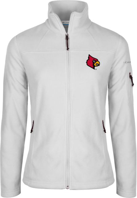 Louisville Columbia Full Zip Fleece Jacket Primary Mark - ONLINE ONLY:  University of Louisville