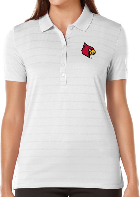 Louisville Womens Callaway Opti Vent Polo Primary Mark - ONLINE ONLY