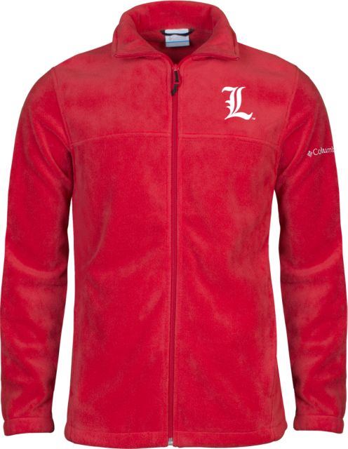 Louisville Fleece Full Zip Jacket L Wordmark | Red | XLarge