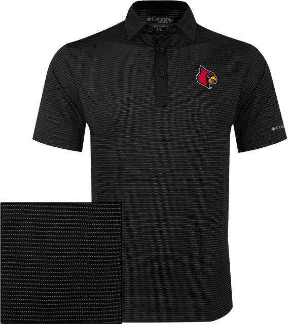 Louisville Columbia Omni Wick Sunday Golf Polo Primary Mark - ONLINE ONLY