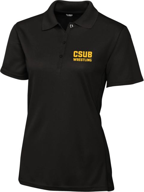 Cal State Bakersfield Womens Clique Ice Pique Polo Wrestling Block Wordmark - ONLINE ONLY
