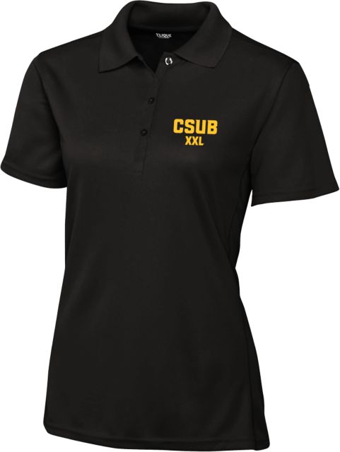 Cal State Bakersfield Womens Clique Ice Pique Polo XXL Block Wordmark - ONLINE ONLY