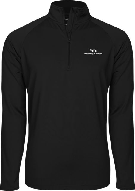 Buffalo Sport Wick Stretch 1/2 Zip Pullover Primary Lock Up - ONLINE ONLY